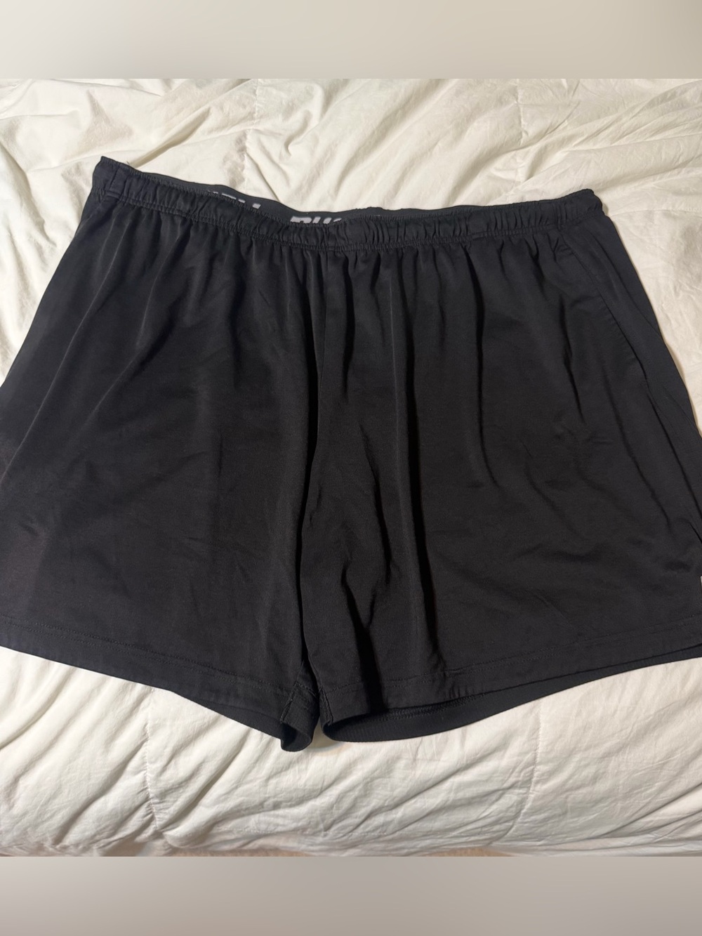 Russell Athletic Black Relaxed Fit Athletic Shorts